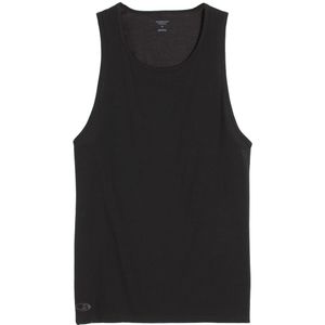 Icebreaker - Anatomica Tanktop - Zwart - Corespun Weefsel