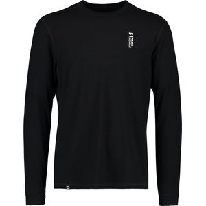 Mons Royale - Merino Cascade Flex - Thermoshirt - Zwart - Merino Flex 200