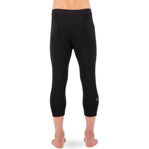 Mons Royale - Cascade Merino Base Layer 3/4 Legging - Zwart - Wol