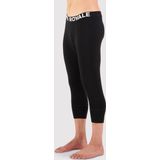 Mons Royale - Cascade Merino Base Layer 3/4 Legging - Zwart - Wol