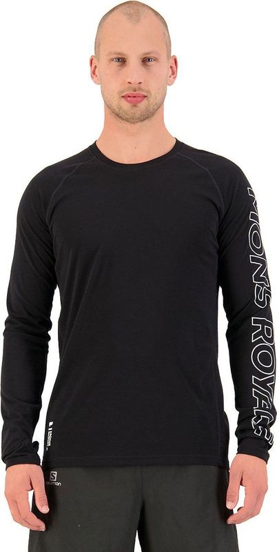 Mons Royale - Temple M - Merino Long Sleeve - Zwart