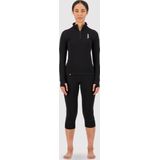 Mons Royale - Cascade Merino Flex 200 - 3/4 Legging - Zwart - Merino-ondergoed