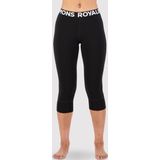 Mons Royale - Cascade Merino Flex 200 - 3/4 Legging - Zwart - Merino-ondergoed