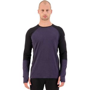 Mons Royale Olympus Lange Mouwenshirt Blauw S Man