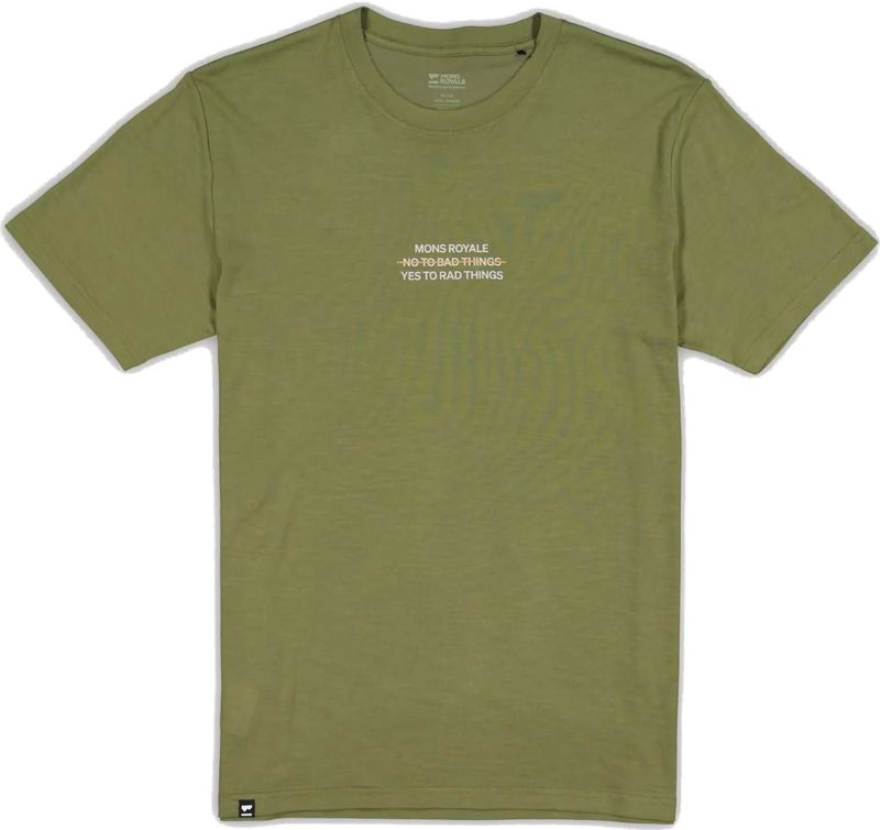 Mons Royale Icon Merino Air-con Korte Mouw Enduro Trui Zwart S Man