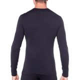 Icebreaker 200 Oasis Basislaag - Zwart - 100% Merino - Lange Mouwen