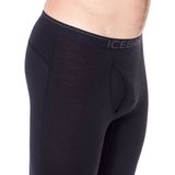 Icebreaker - 200 Oasis Basislaagbroek - Zwart - 100% Merinowol