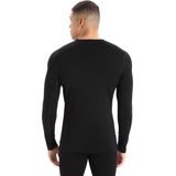 Icebreaker - 260 Tech LS Crewe - Thermoshirt - Zwart - Merinowol