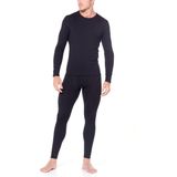 Icebreaker - 260 Tech LS Crewe - Thermoshirt - Zwart - Merinowol