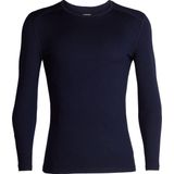 Icebreaker - 260 Tech LS Crewe - Thermoshirt - Zwart - Merinowol