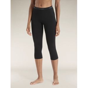 Icebreaker - Merino 200 Oasis - Thermobroek - Black - Merinowol