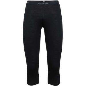 Icebreaker 200 Oasis Legless Merino 3/4 Basislaag Broek Zwart Vrouw