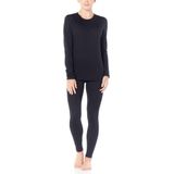 Icebreaker Womans 200 Oasis Legging Zwart
