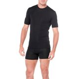 Icebreaker 175 Everyday SS Crewe Heren Thermoshirt - Black