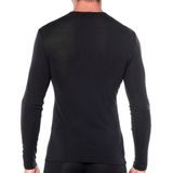 Icebreaker 175 Everyday LS Crewe Heren Thermoshirt Black