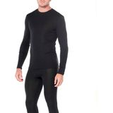 Icebreaker 175 Everyday LS Crewe Heren Thermoshirt Black
