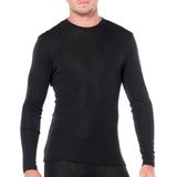 Icebreaker 175 Everyday LS Crewe Heren Thermoshirt Black