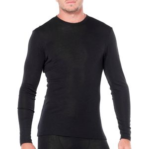 Icebreaker 175 Everyday LS Crewe Heren Thermoshirt Black