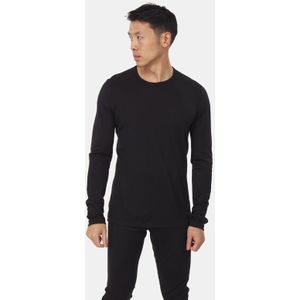 Icebreaker 200 Oasis Merino Lange Mouwen Basislaag Zwart XS Man