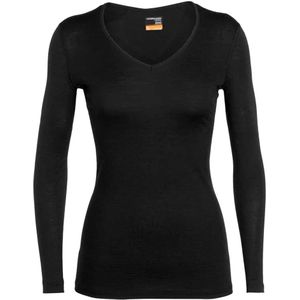 Icebreaker 200 Oasis LS V T-shirt Black