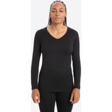 Icebreaker 200 Oasis LS V T-shirt Black