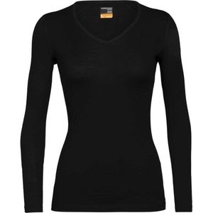 Icebreaker 200 Oasis LS V T-shirt Black