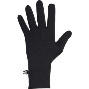 Icebreaker - Wandel- en bergsportkleding - U Merino Quantum Gloves Black voor Heren van Wol - Maat L - Zwart