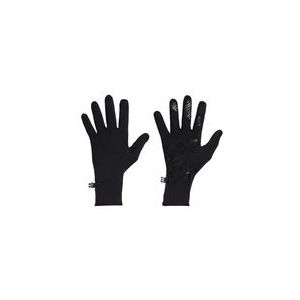 Icebreaker - Wandel- en bergsportkleding - U Merino Quantum Gloves Black voor Heren van Wol - Maat XS - Zwart
