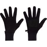 Icebreaker - Skihandschoenen - U Merino Sierra Gloves Black voor Unisex van Wol - Maat XL - Zwart