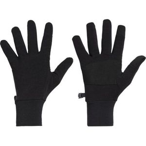 Icebreaker - Skihandschoenen - U Merino Sierra Gloves Black voor Unisex van Wol - Maat XS - Zwart