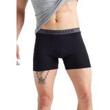 Icebreaker Anatomica Zwemboxers Heren, zwart Maat S