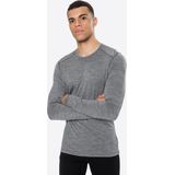 Icebreaker 200 Oasis Crewe Merino Lange Mouwen Basislaag Beige L Man