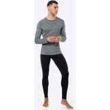 Icebreaker 200 Oasis Crewe Merino Lange Mouwen Basislaag Beige L Man