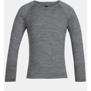 Longsleeve Icebreaker Kids 200 Oasis LS Crewe Gritstone Heather