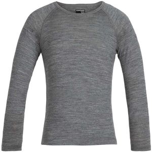 Icebreaker - 200 Oasis LS Crewe - Longsleeve - Gritstone Heather - 100% Merinowol