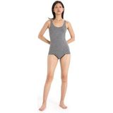 Icebreaker - Siren Tank - Tanktop - Gritstone Heather - 83% Merinowol