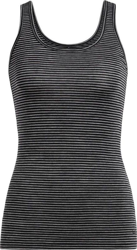 Functioneel T-shirt - Gestreept - Wol - Mouwloos