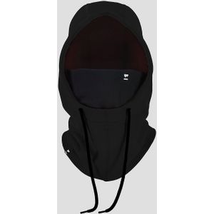Mons Royale - Decade Merino Fleece Hood - Bivakmuts - Zwart