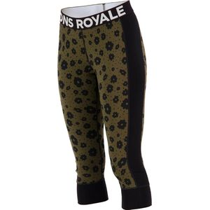 Mons Royale Cascade Flex 3/4 Leggings Groen Vrouw