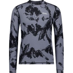 Mons Royale Cascade Merino Base Layer L/S Merino-ondergoed (Heren |grijs)