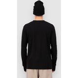Mons Royale - Yotei Merino Classic Long Sleeve - Zwart - Heren - Wol