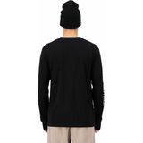Mons Royale - Yotei Merino Classic Long Sleeve - Zwart - Heren - Wol