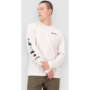 Mons Royale - Yonder M - Longsleeve - Vintage White - Merino Organic Cotton