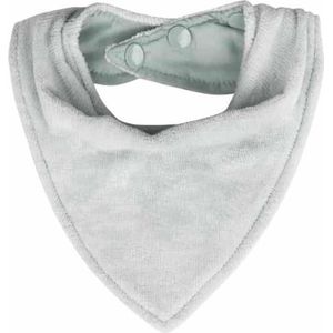 Silly Billyz Slabber Bandana Junior 26 Cm Katoen/nylon Zilver