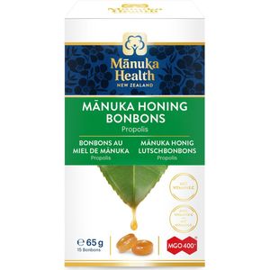 Manukahoning druppels 65g met propolis en vitamine C Manuka Health