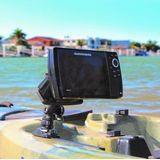 RAILBLAZA ND-188 Fish Finder Mount R-Lock R uniseks volwassenen, zwart, standaard