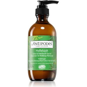 Antipodes Hallelujah Lime & Patchouli Cleanser & Makeup remover 200 ml