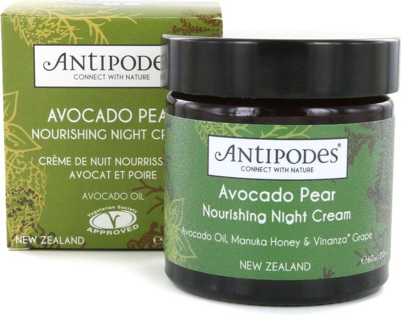 Antipodes - Avocado Pear Nourishing Night Cream Nachtcrème 60 ml