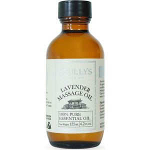 Scullys Massageolie - Lavendel, Amandel, Geranium en Citroen 100% Etherische Oliën - Natuurlijke Therapie