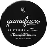 Triumph & Disaster Gameface Vochtinbrengende crème, 100 ml, met jojoba-extract, horopito-olie, vitamine E en natuurlijke antioxidanten voor hydratatie, verlevendigen en rehydrateren droge, doffe en